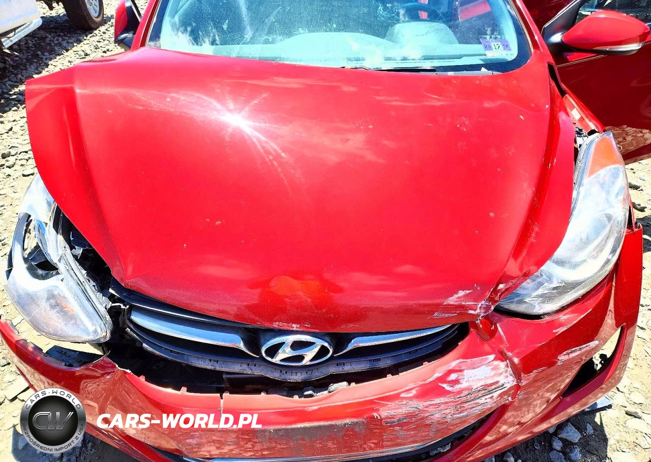 2012 Hyundai Elantra Limited VIN:KMHDH4AE7CU324373 - 11