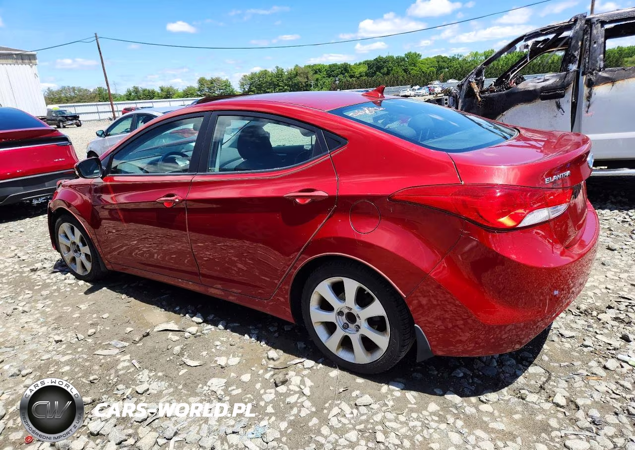 2012 Hyundai Elantra Limited VIN:KMHDH4AE7CU324373 - 2