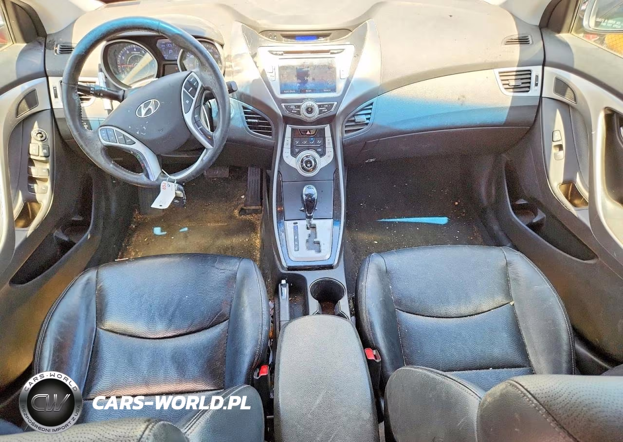 2012 Hyundai Elantra Limited VIN:KMHDH4AE7CU324373 - 8