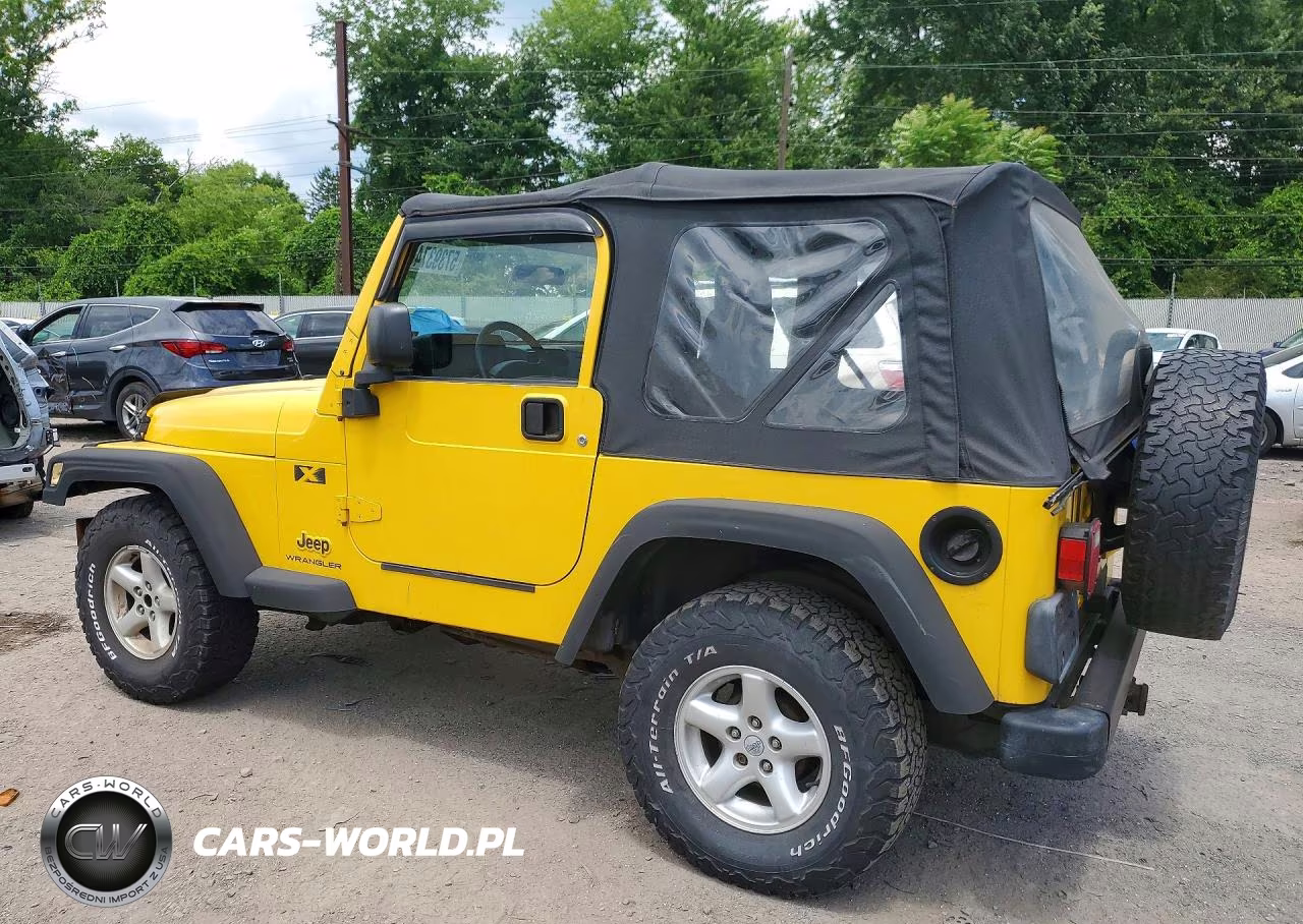 2004 Jeep Wrangler X VIN:1J4FA39S94P708574 - 2