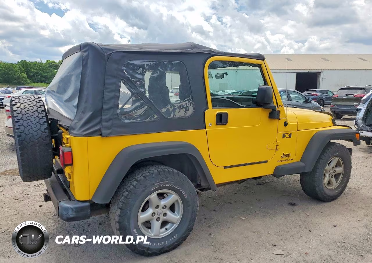 2004 Jeep Wrangler X VIN:1J4FA39S94P708574 - 3