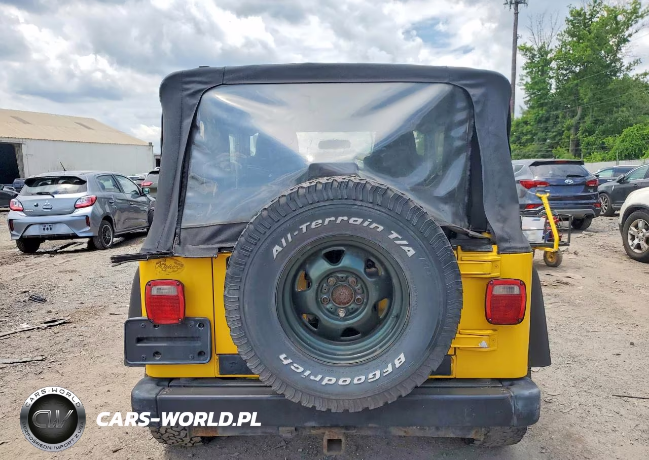 2004 Jeep Wrangler X VIN:1J4FA39S94P708574 - 6