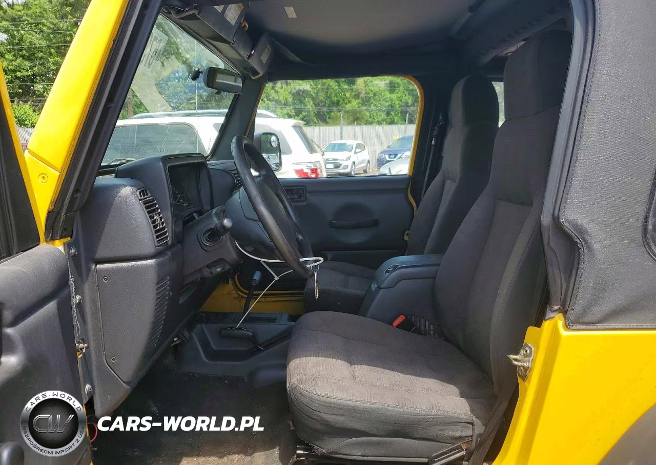 2004 Jeep Wrangler X VIN:1J4FA39S94P708574 - 7