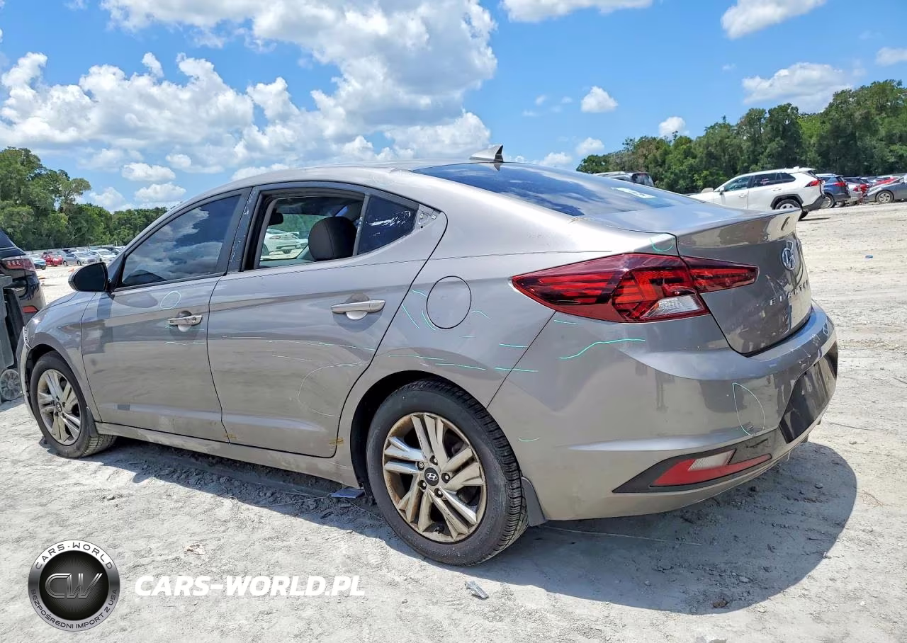 2020 Hyundai Elantra Sel VIN:KMHD84LF7LU062716 - 2