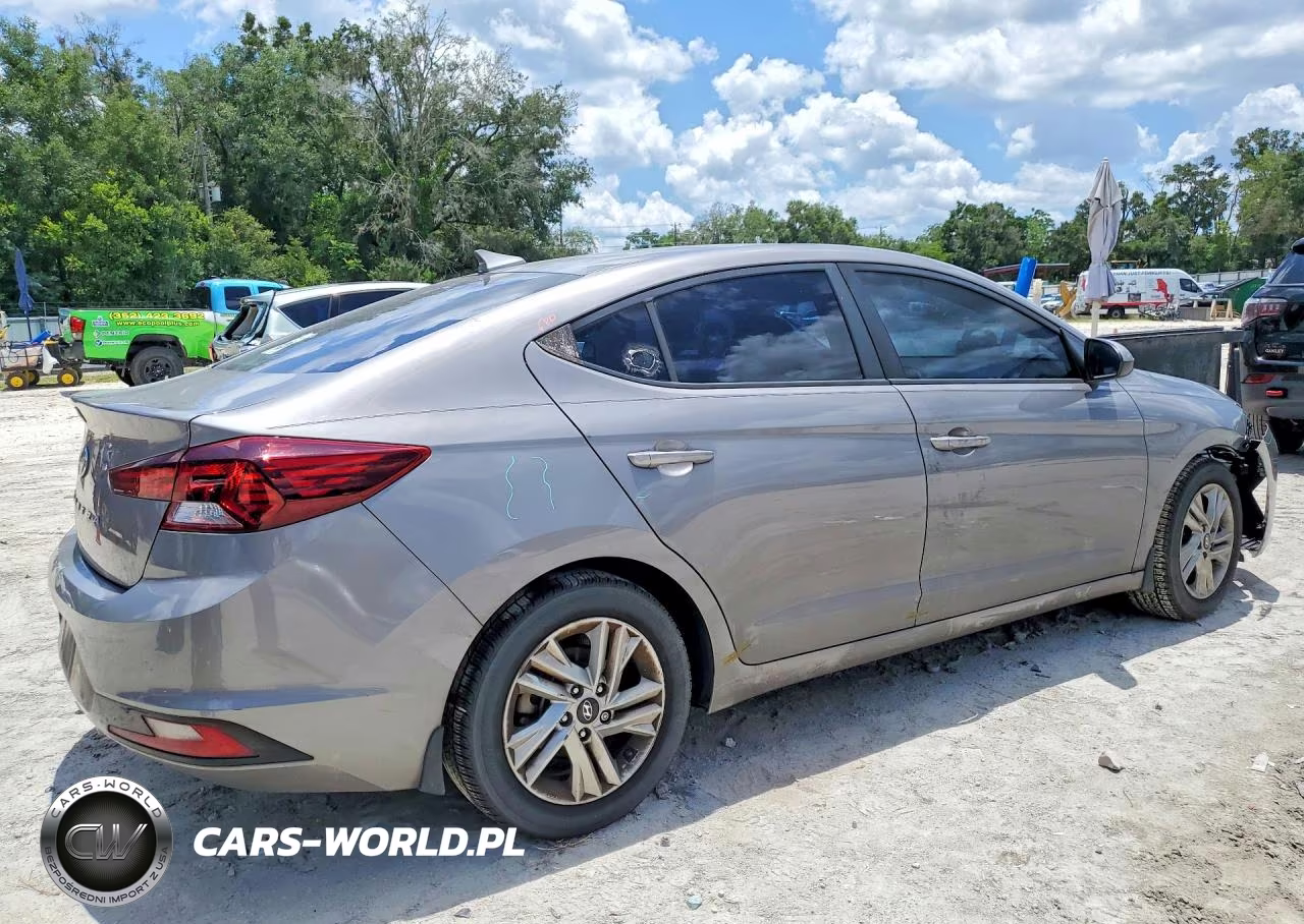 2020 Hyundai Elantra Sel VIN:KMHD84LF7LU062716 - 3