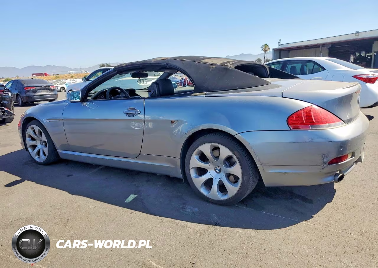 2007 BMW 650 I VIN:WBAEK13567CN80616 - 2
