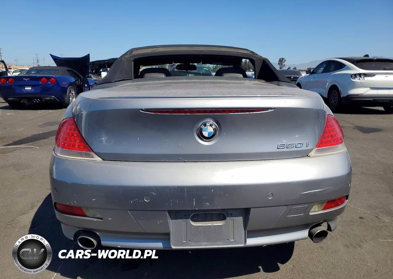 2007 BMW 650 I VIN:WBAEK13567CN80616 - 6