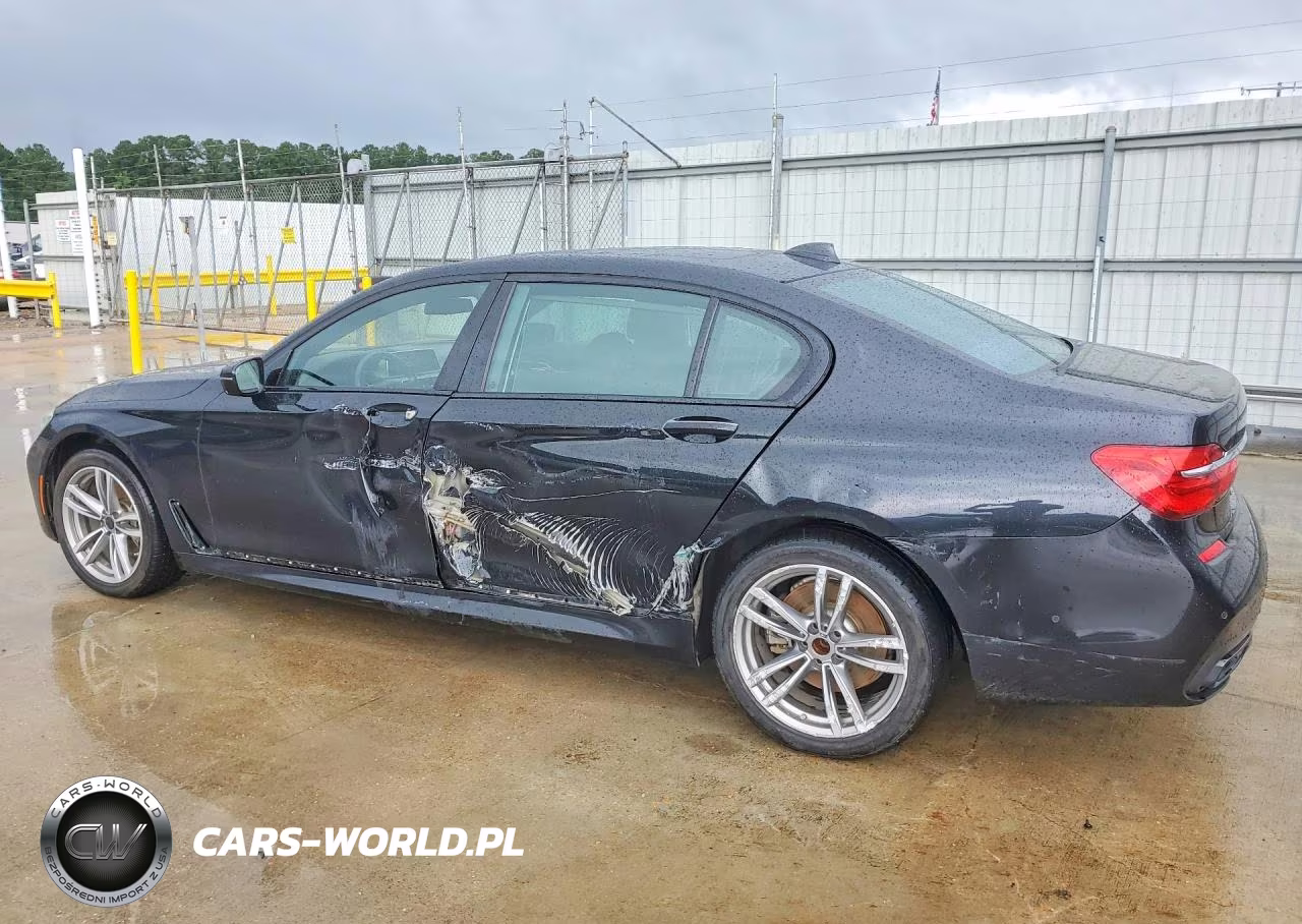2017 BMW 740 I VIN:WBA7E2C34HG740796 - 2