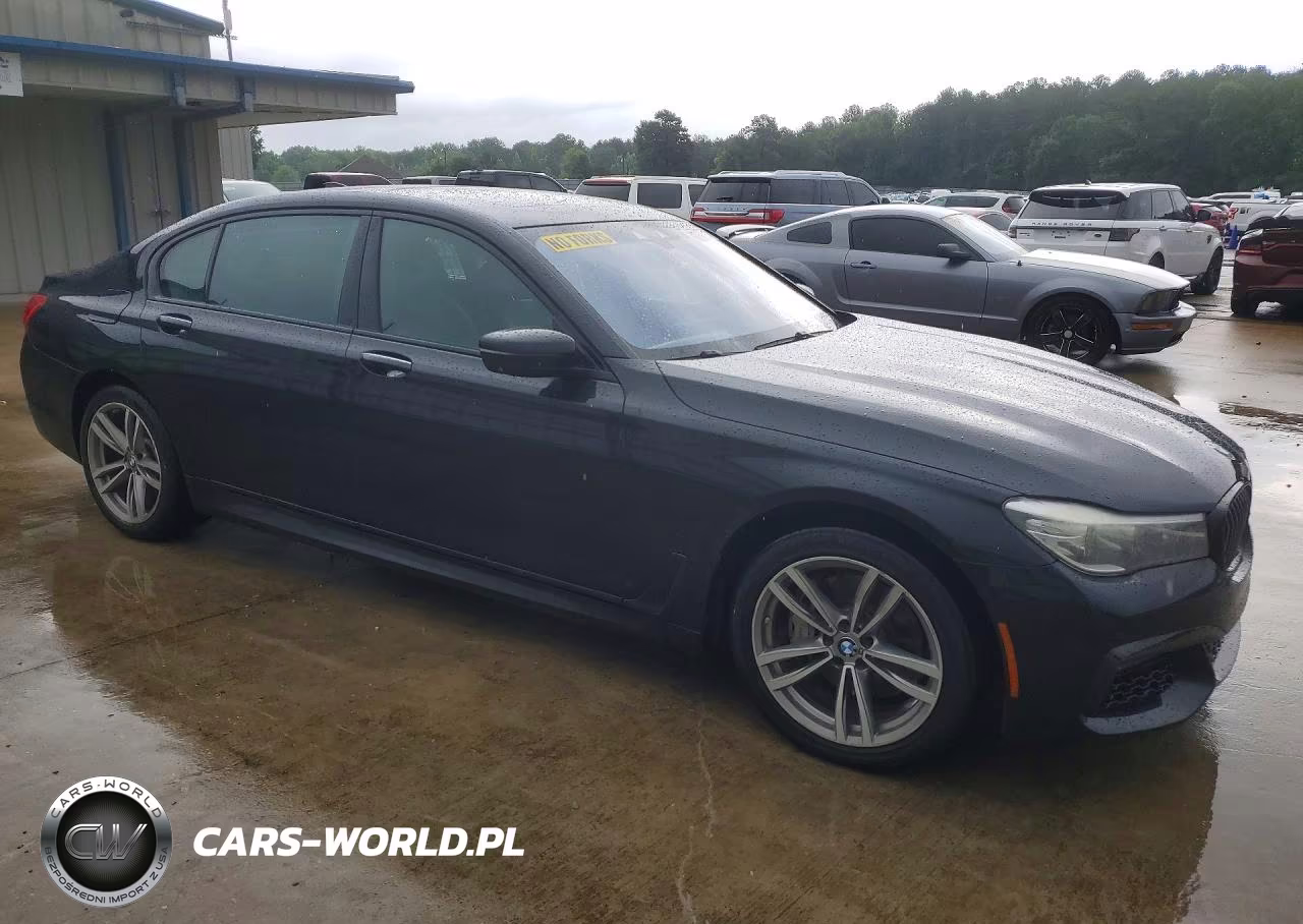 2017 BMW 740 I VIN:WBA7E2C34HG740796 - 4