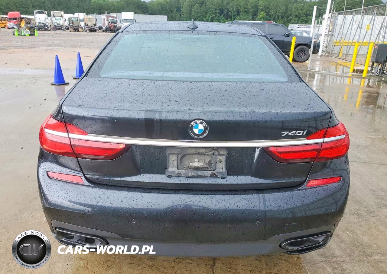 2017 BMW 740 I VIN:WBA7E2C34HG740796 - 6