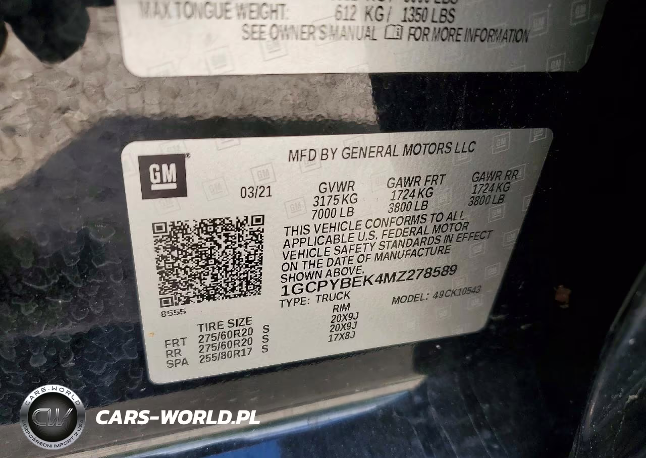 2021 Chevrolet Silverado K1500 Custom VIN:1GCPYBEK4MZ278589 - 12