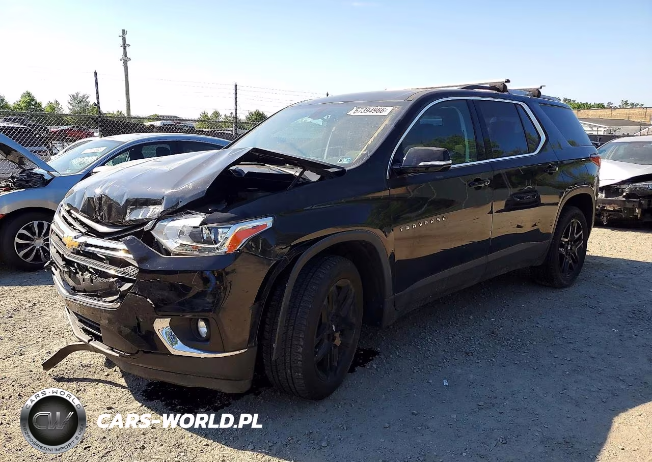 2018 Chevrolet Traverse Lt VIN:1GNEVGKW4JJ256758 - 1
