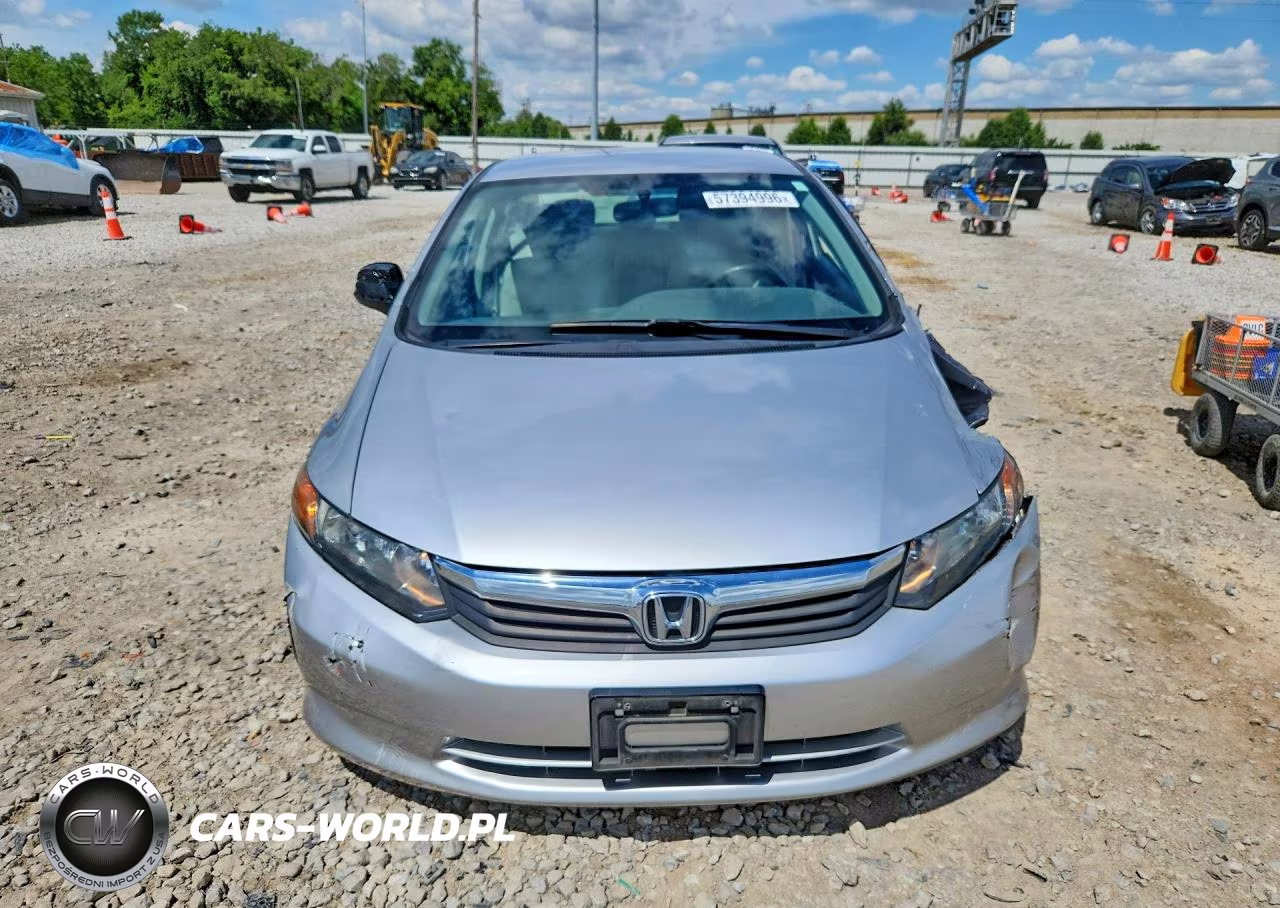 2012 Honda Civic Lx VIN:19XFB2F58CE077942 - 5