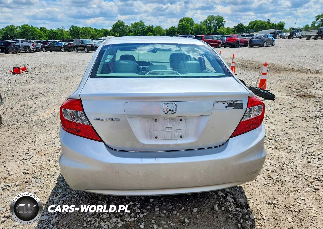 2012 Honda Civic Lx VIN:19XFB2F58CE077942 - 6
