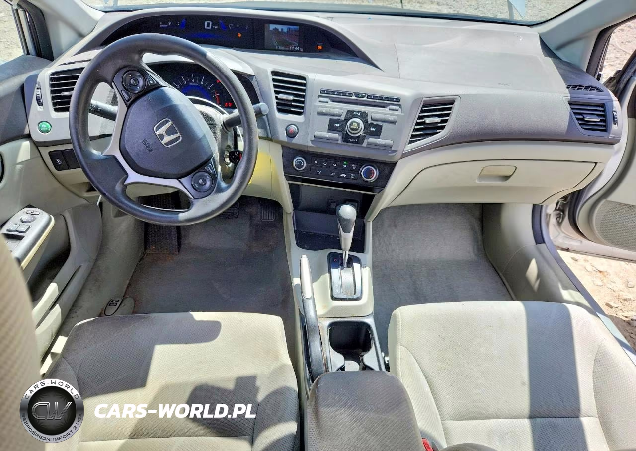 2012 Honda Civic Lx VIN:19XFB2F58CE077942 - 8