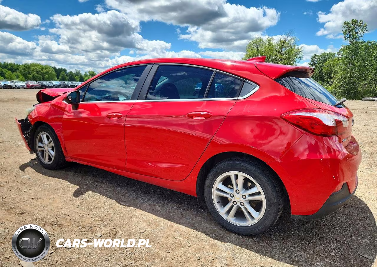 2017 Chevrolet Cruze Lt VIN:3G1BE6SM7HS507231 - 2