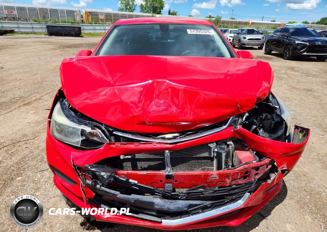 2017 Chevrolet Cruze Lt VIN:3G1BE6SM7HS507231 - 5