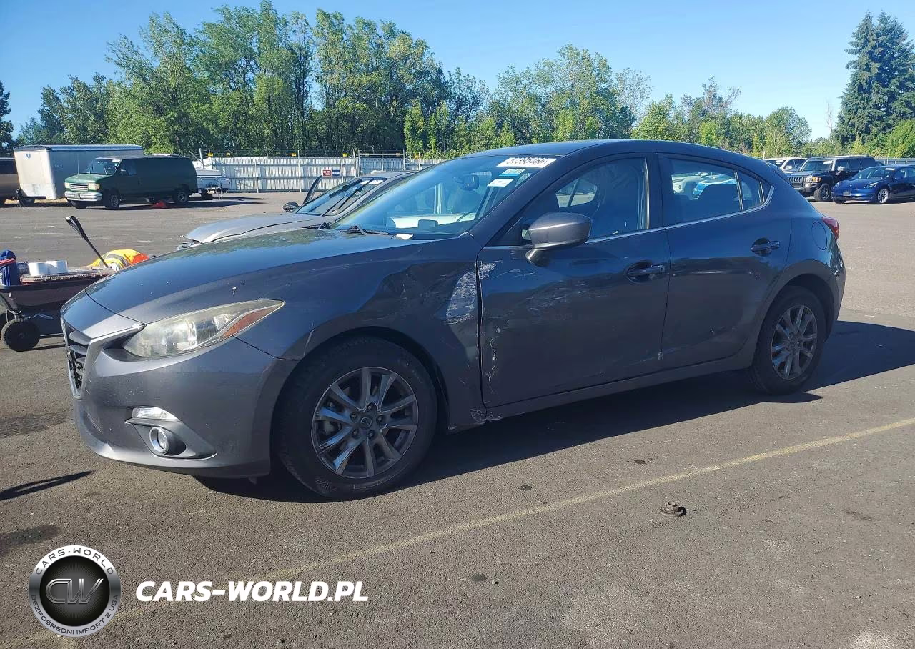 2014 Mazda 3 Grand Touring VIN:JM1BM1M71E1205385 - 1