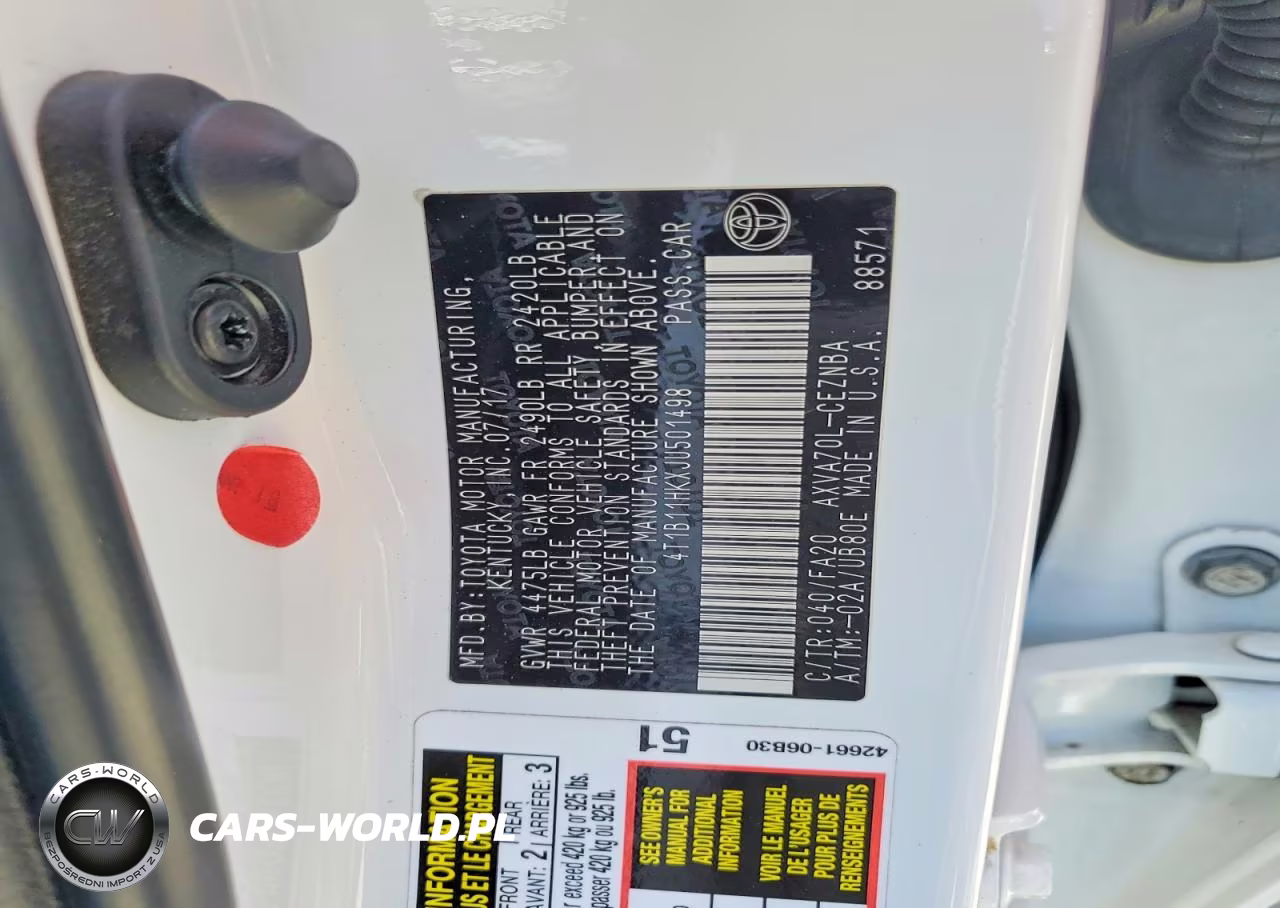 2018 Toyota Camry Le VIN:4T1B11HKXJU501498 - 12