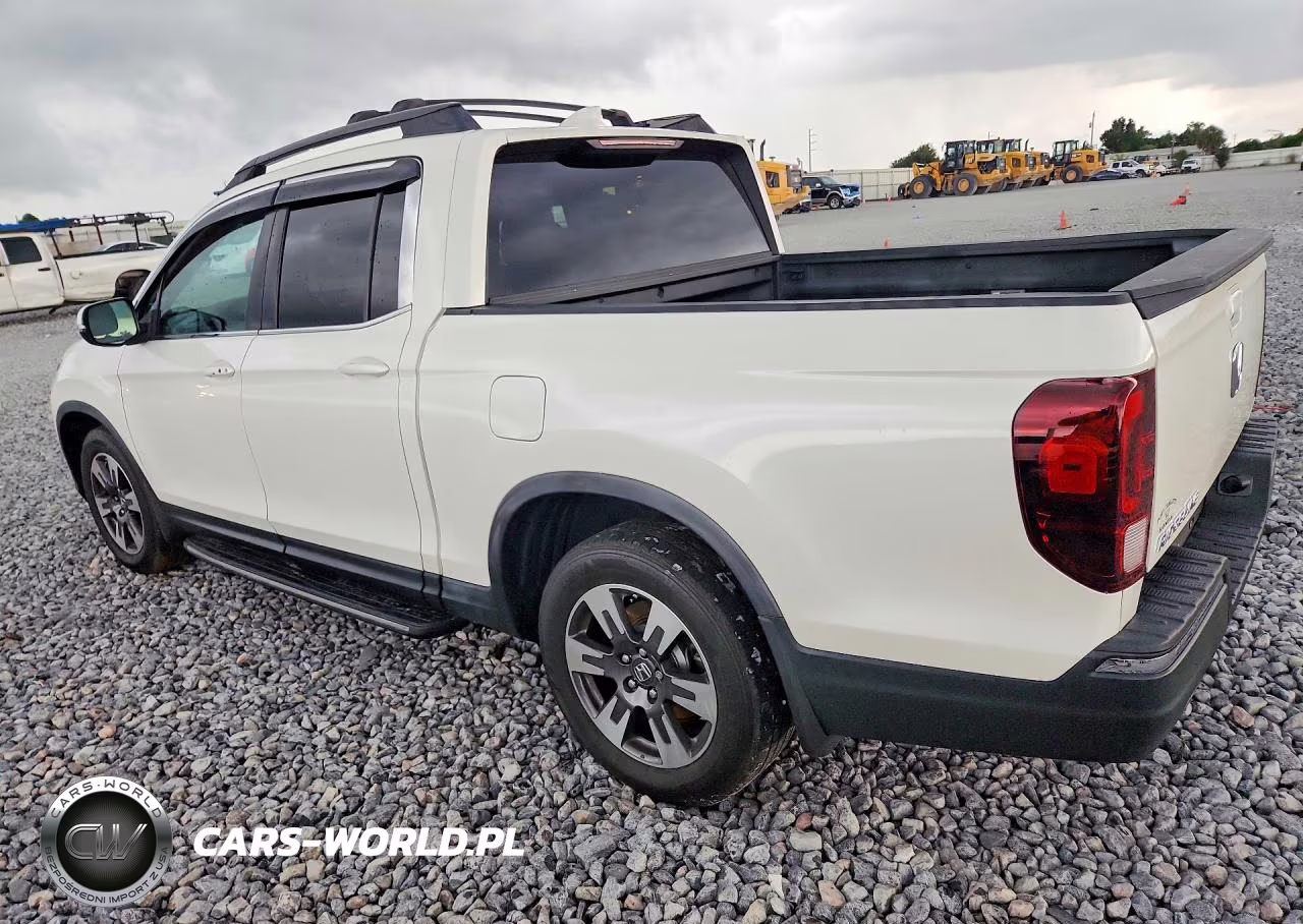 2017 Honda Ridgeline Rtl VIN:5FPYK2F59HB005570 - 2