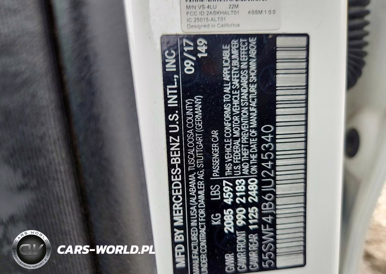 2018 Mercedes-Benz C 300 VIN:55SWF4JB6JU245340 - 12