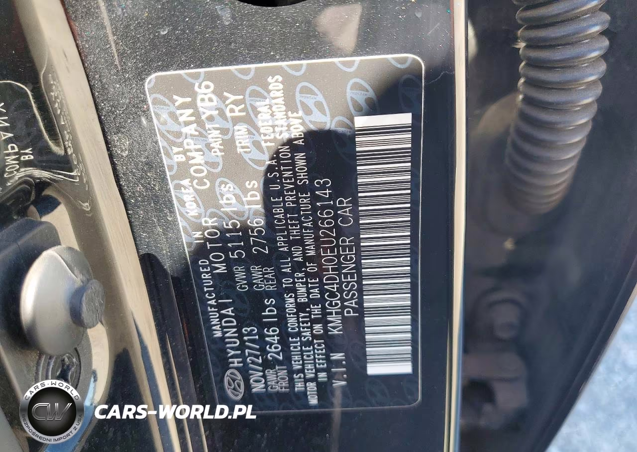 2014 Hyundai Genesis 5.0L VIN:KMHGC4DH0EU266143 - 12