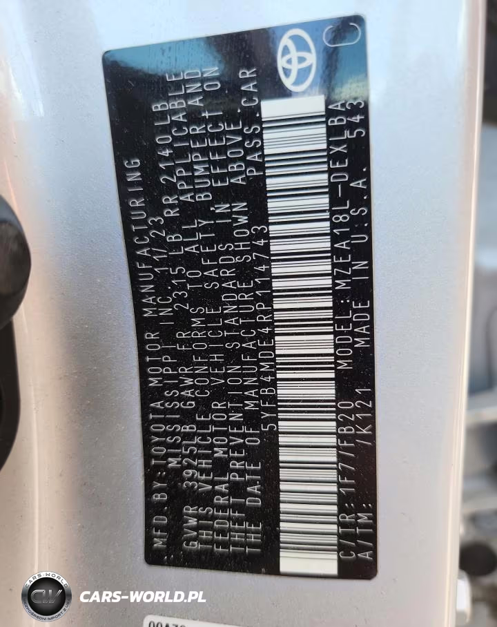 2024 Toyota Corolla Le VIN:5YFB4MDE4RP114743 - 13