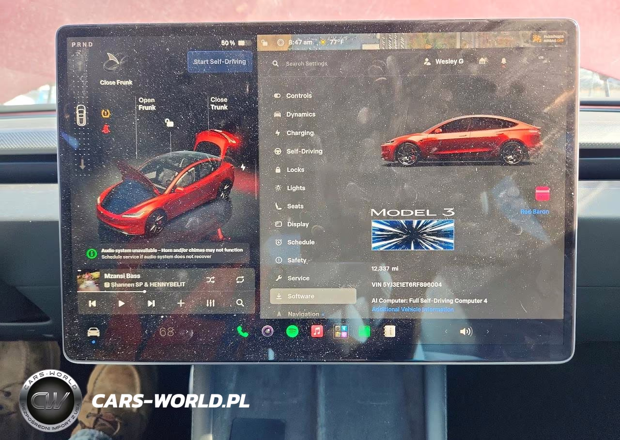 2024 Tesla Model 3 VIN:5YJ3E1ET6RF896004 - 9