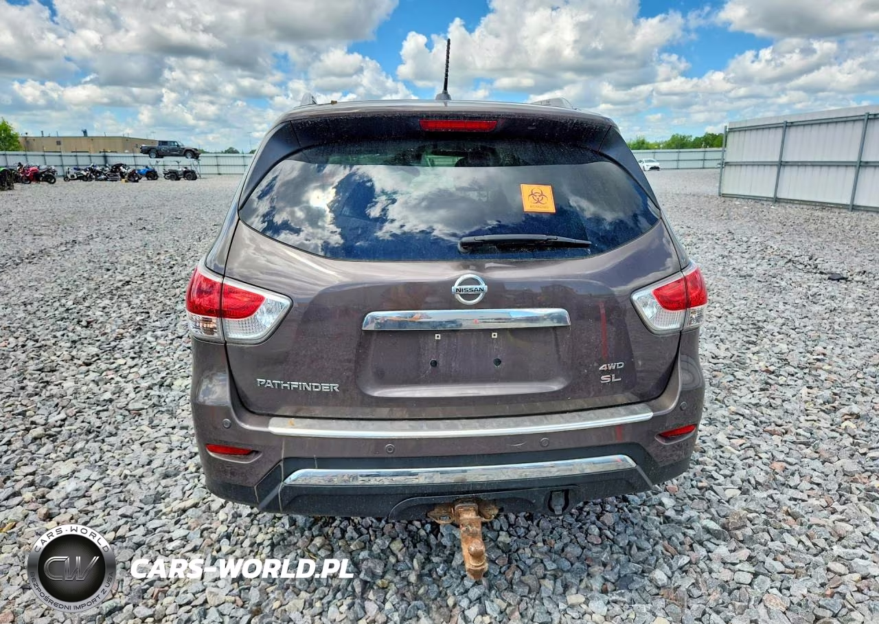 2015 Nissan Pathfinder Sl VIN:5N1AR2MM4FC622039 - 6