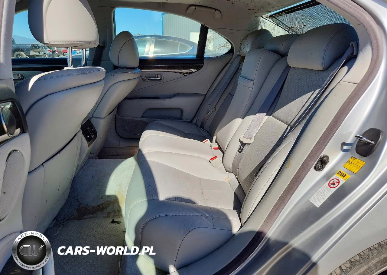 2009 Lexus Ls 460 VIN:JTHBL46F695087808 - 10