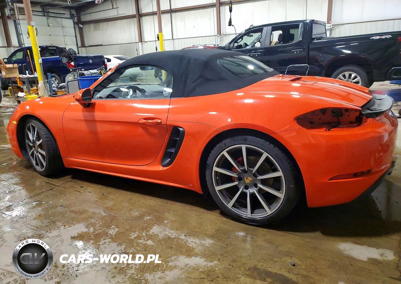 2017 Porsche Boxster S VIN:WP0CB2A87HS241481 - 2