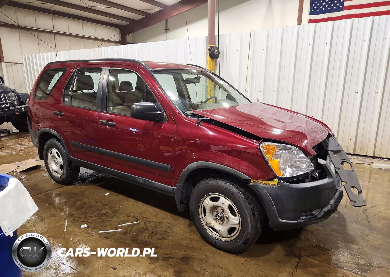 2004 Honda Cr-V Lx VIN:JHLRD78474C037937 - 4