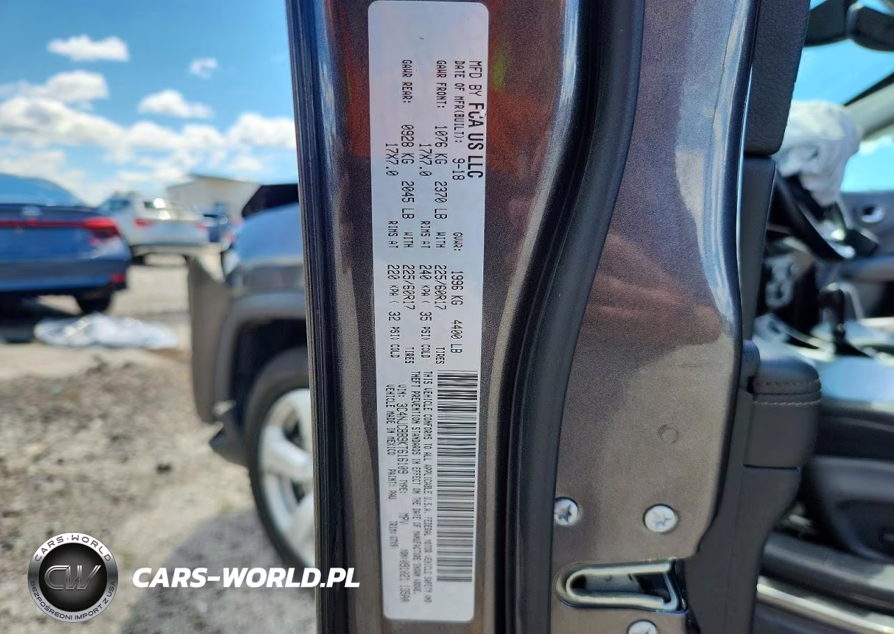 2019 Jeep Compass Latitude VIN:3C4NJCBB9KT616109 - 13