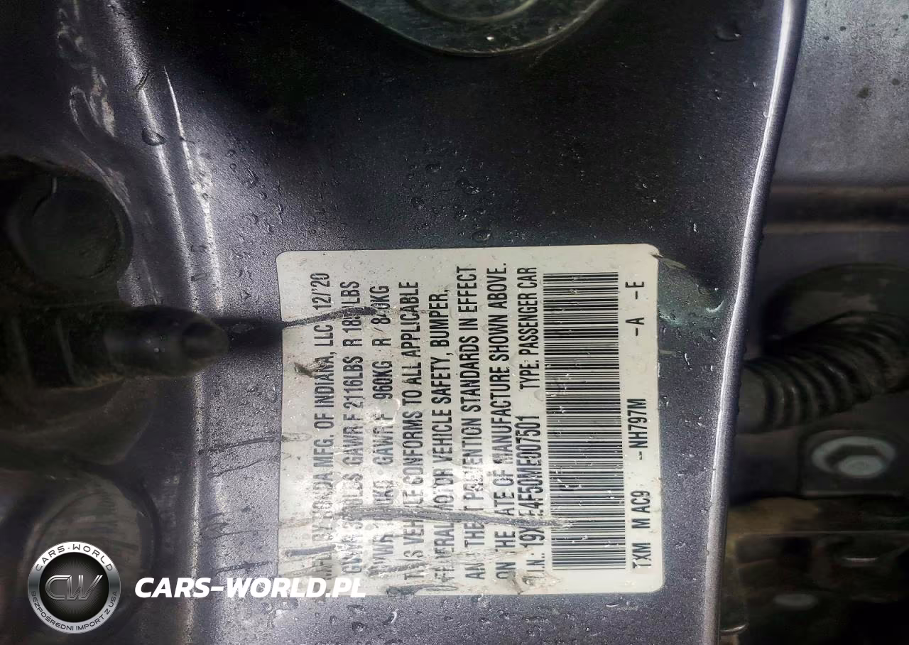 2021 Honda Insight Ex VIN:19XZE4F50ME007501 - 12
