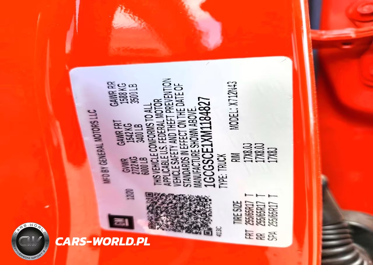 2021 Chevrolet Colorado VIN:1GCGSCE1XM1184827 - 12