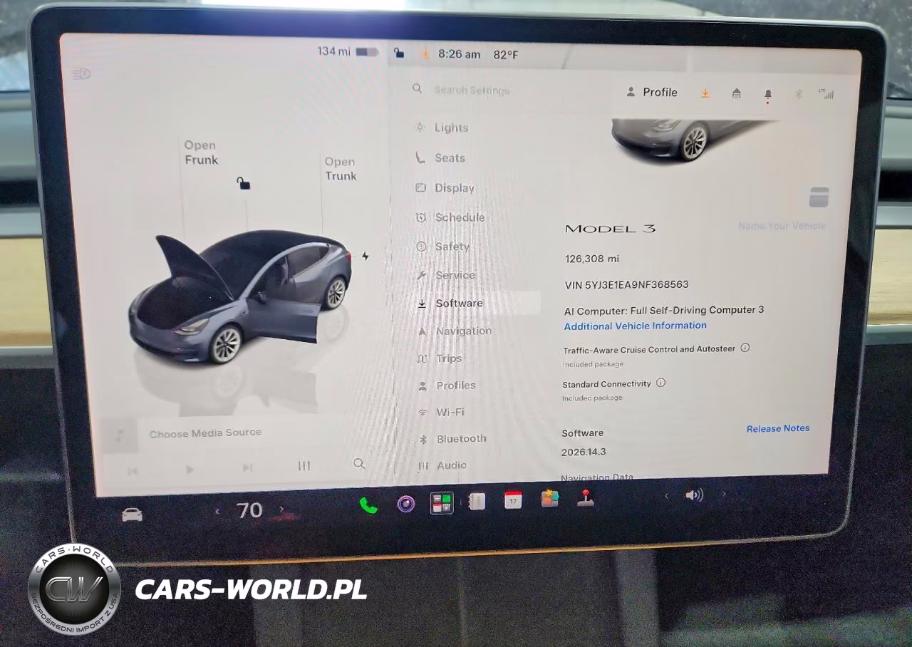 2022 Tesla Model 3 VIN:5YJ3E1EA9NF368563 - 9