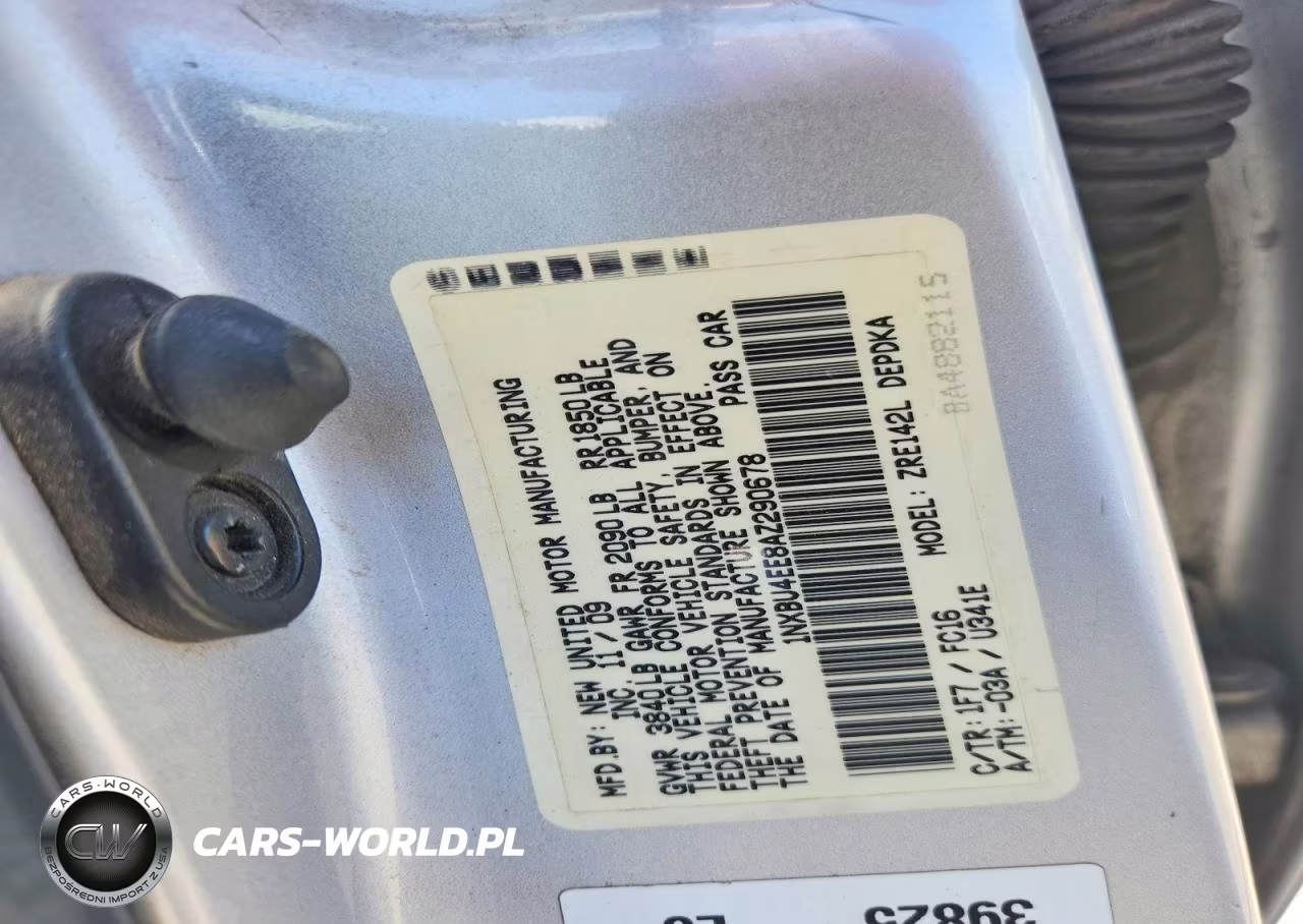2010 Toyota Corolla Base VIN:1NXBU4EE8AZ290678 - 12