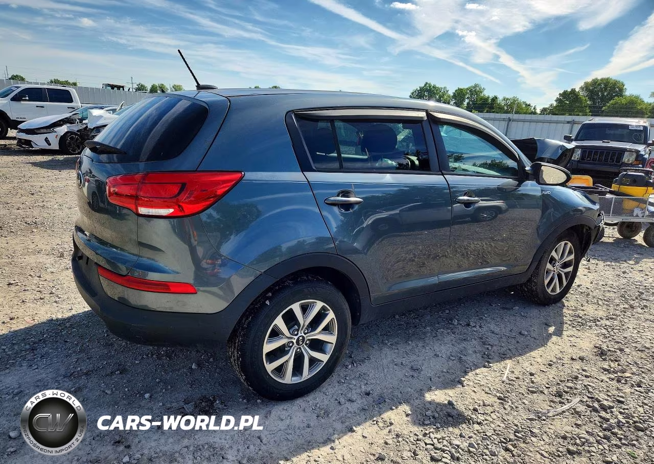 2014 Kia Sportage Lx VIN:KNDPBCAC3E7623095 - 3