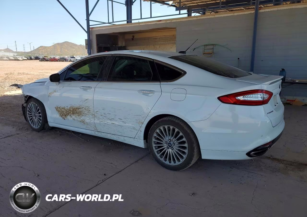 2016 Ford Fusion Titanium VIN:3FA6P0K99GR207178 - 2