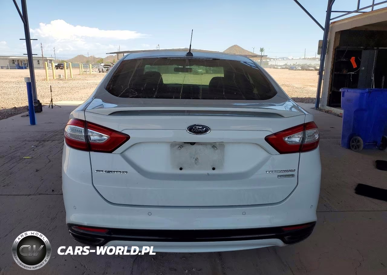 2016 Ford Fusion Titanium VIN:3FA6P0K99GR207178 - 6