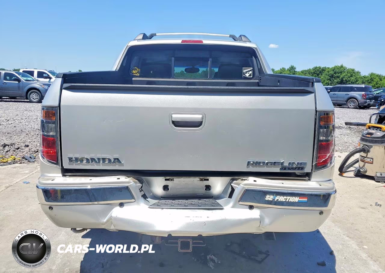 2006 Honda Ridgeline Rtl VIN:2HJYK16586H511073 - 6