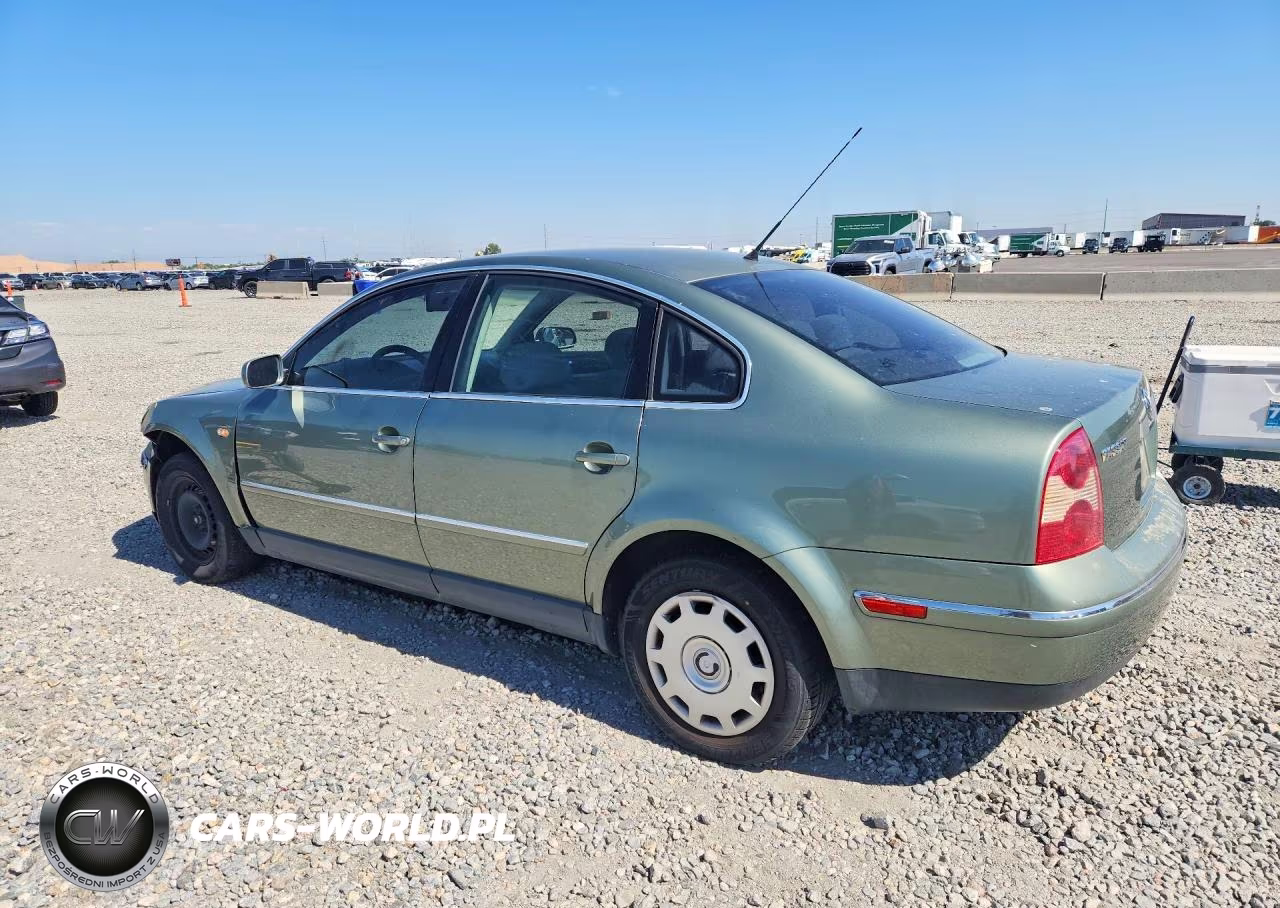 2003 Volkswagen Passat Gl VIN:WVWMD63BX3P260472 - 2