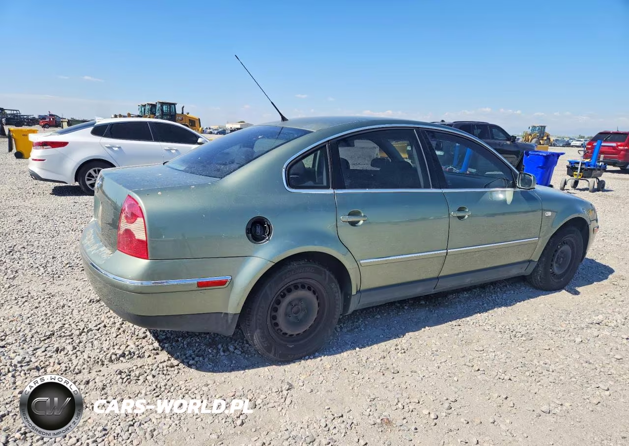 2003 Volkswagen Passat Gl VIN:WVWMD63BX3P260472 - 3