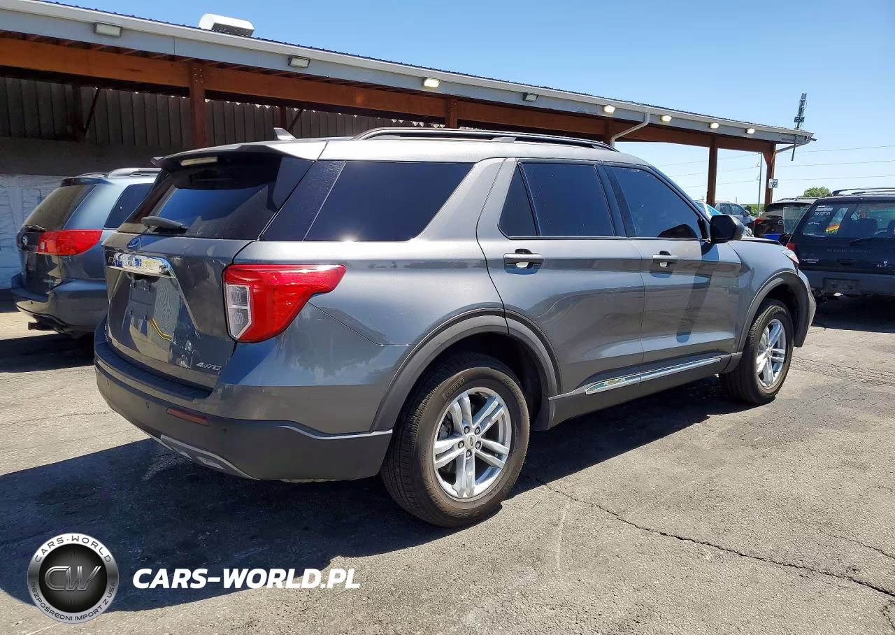 2023 Ford Explorer Xlt VIN:1FMSK8DHXPGA24336 - 3