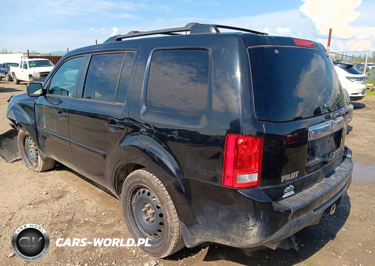 2012 Honda Pilot Exl VIN:5FNYF4H50CB033076 - 2
