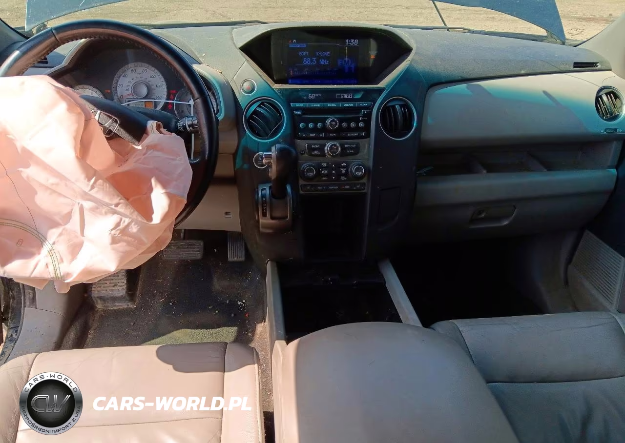 2012 Honda Pilot Exl VIN:5FNYF4H50CB033076 - 8