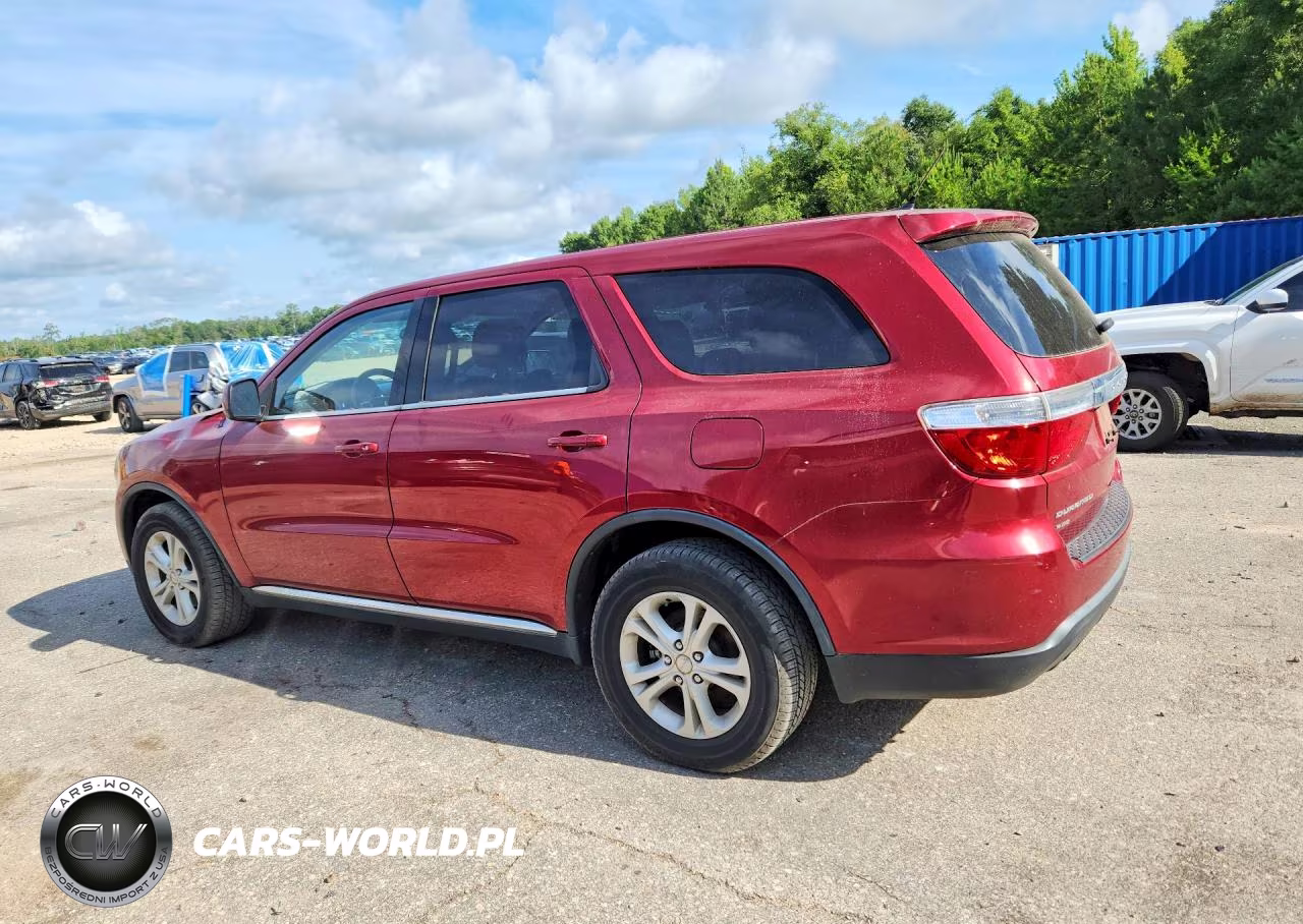 2013 Dodge Durango Sxt VIN:1C4RDJAG4DC686061 - 2