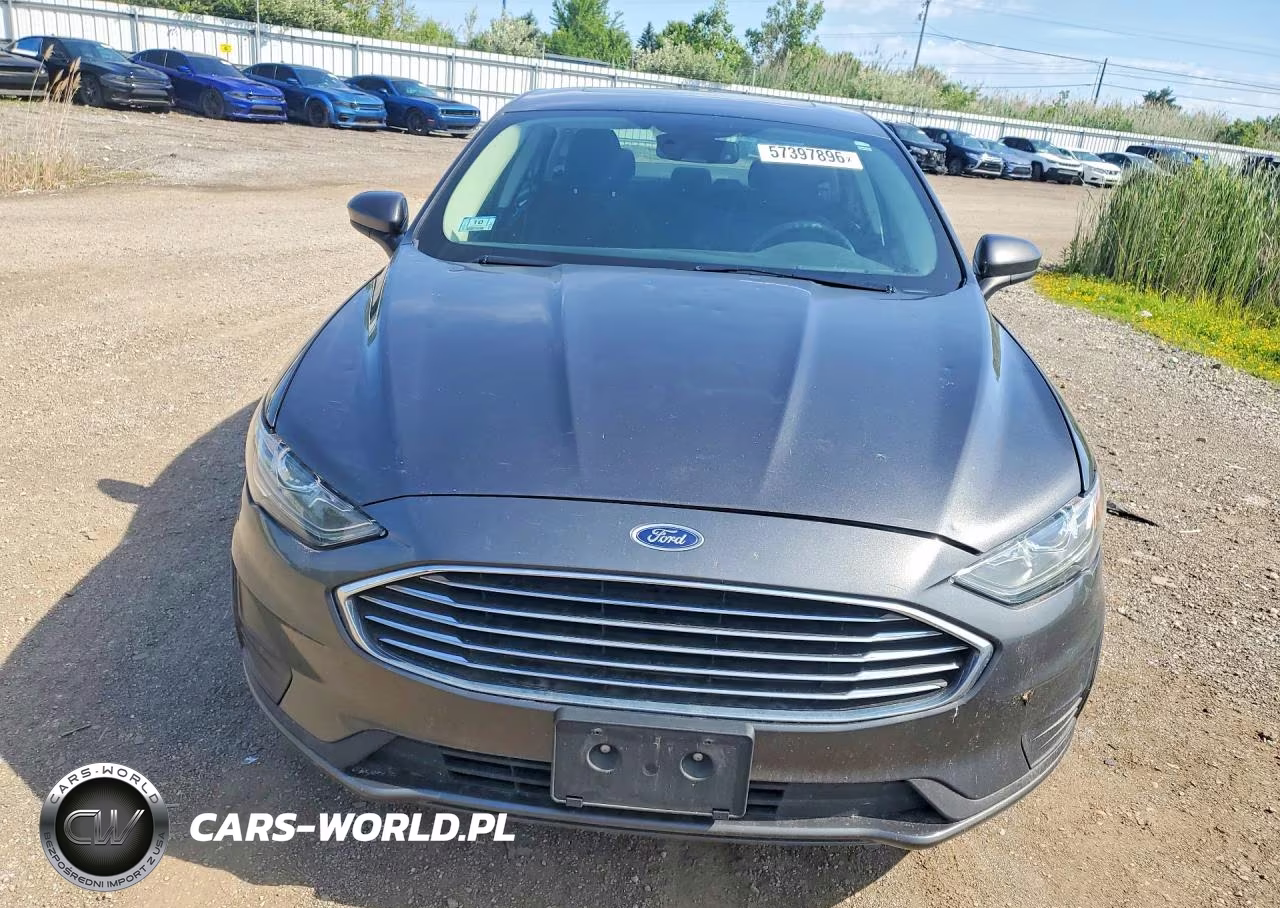 2019 Ford Fusion Se VIN:3FA6P0LU5KR208288 - 5