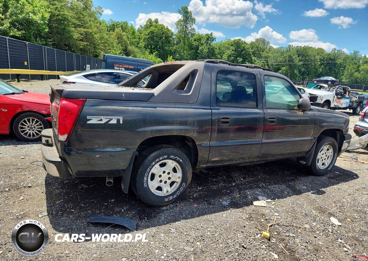 2005 Chevrolet Avalanche K1500 VIN:3GNEK12Z35G181204 - 3