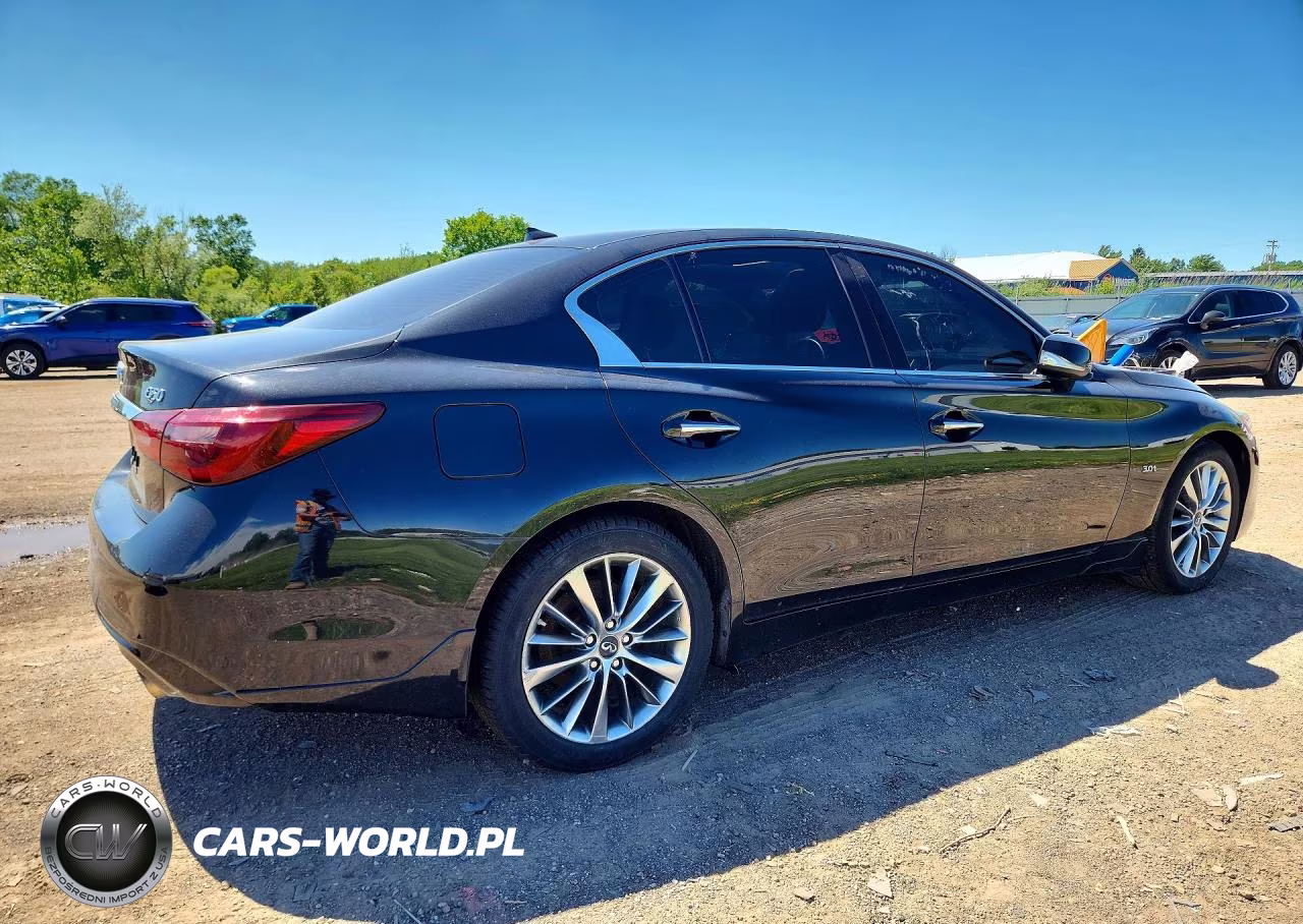 2018 Infiniti Q50 3.0T Luxe VIN:JN1EV7AR6JM437317 - 3